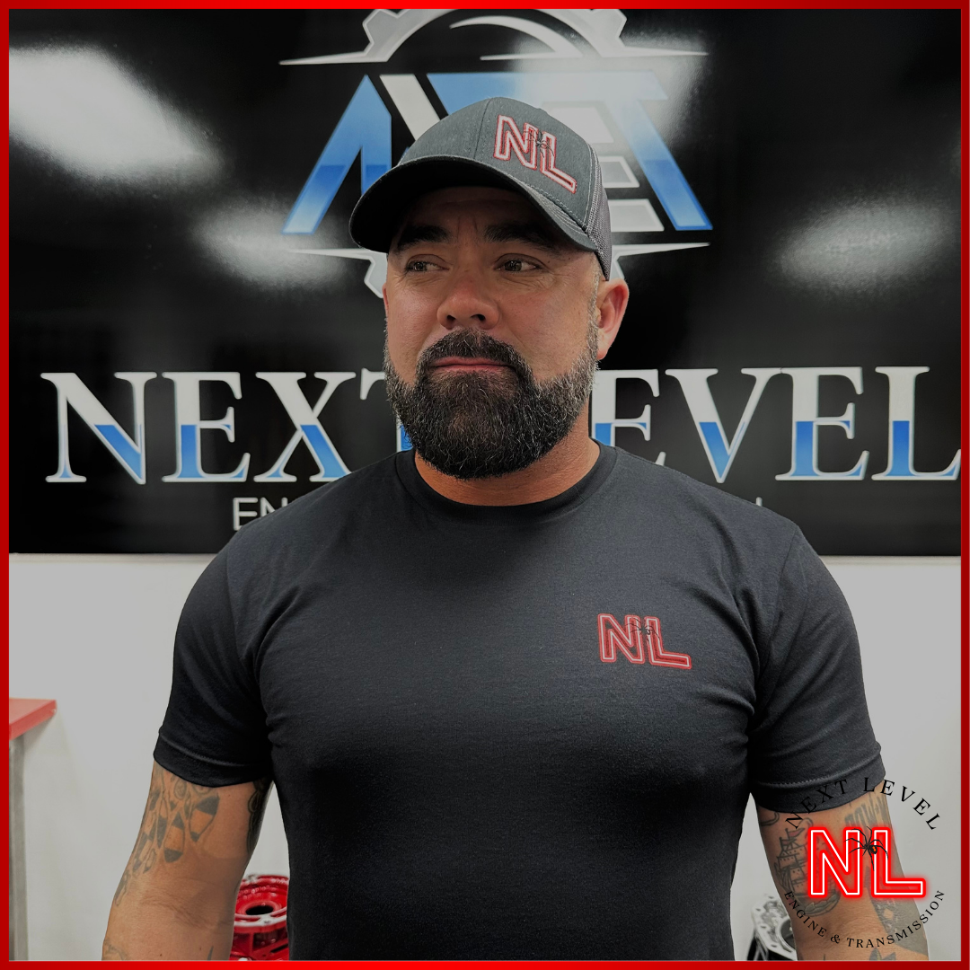 "Next Level" Trucker Snap Back Logo Hat