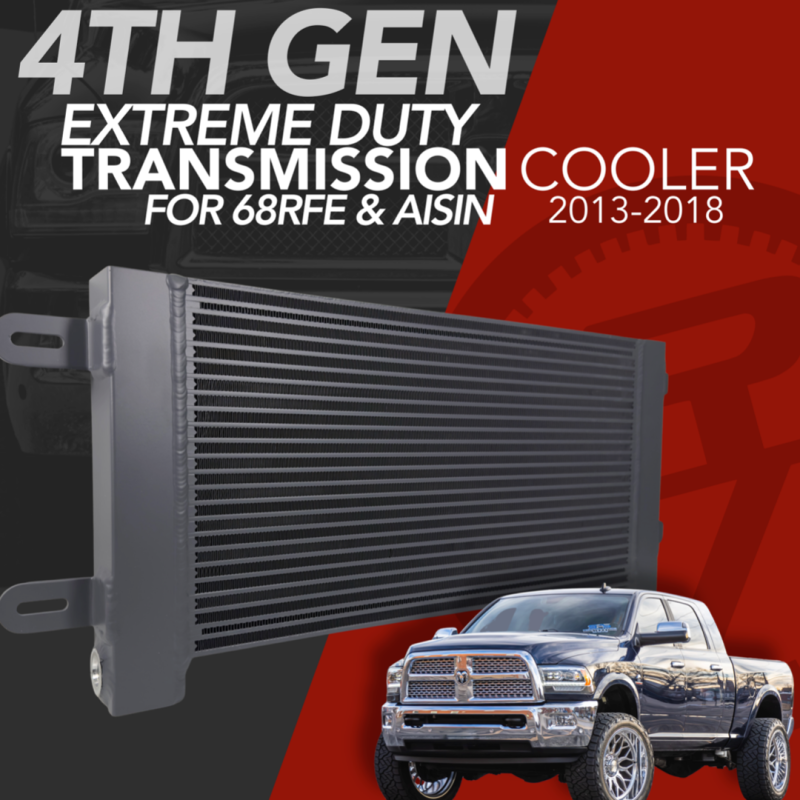 EXTREME DUTY TRANSMISSION COOLER - 2013-2014 RAM 6.7L CUMMINS