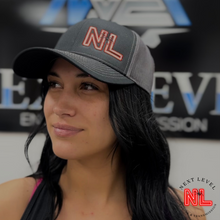 "Next Level" Trucker Snap Back Logo Hat