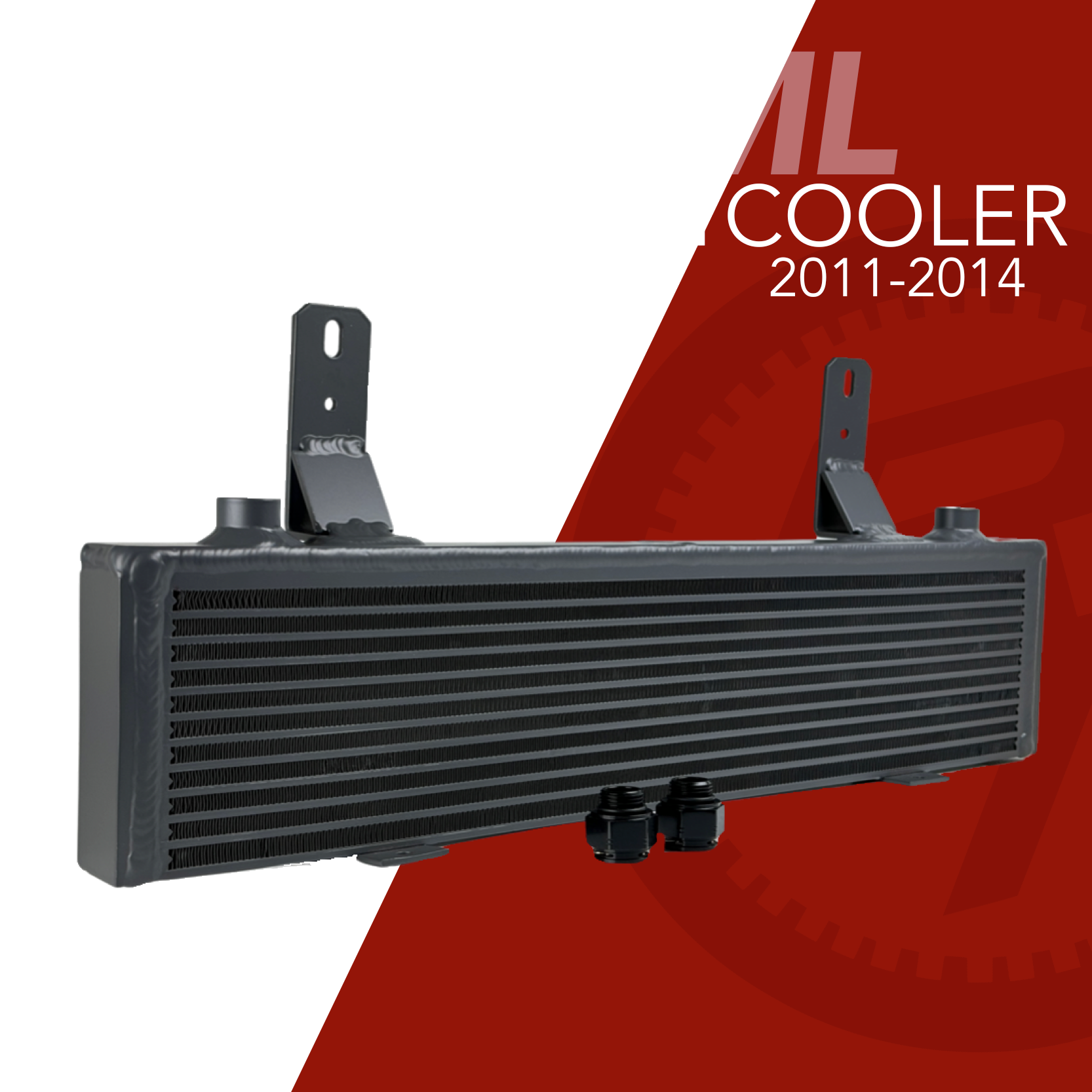 FLUIDYNE HEAVY DUTY TRANSMISSION COOLER - 2011-2014 LMM/LML DURAMAX ...
